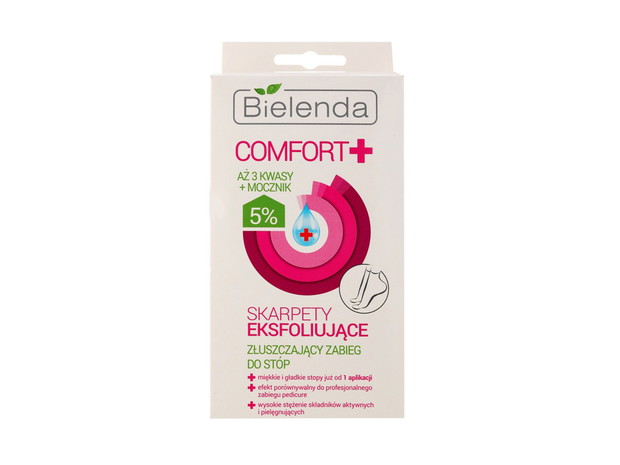 Skarpetki złuszczające Comfort+ Bielenda, cena: ok. 11 zł