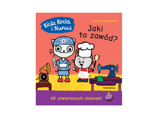 Anita Głowińska, Kicia Kocia i Nunuś: Jaki to zawód? - cena ok. 29 zł