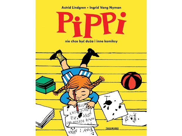 Astrid Lindgren, Pippi nie chce być duża i inne komiksy - cena ok. 40 zł