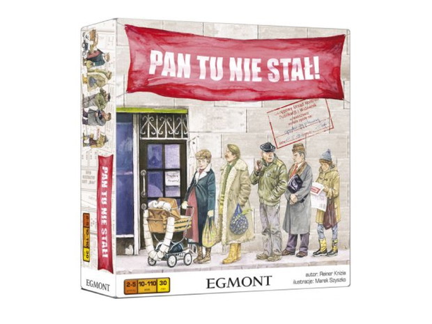 Gra planszowa Pan tu nie stał!, Egmont, cena 41 zł