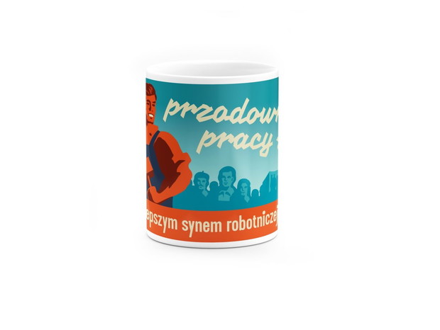 Kubek w stylu PRL, spodlady.com - cena 24 zł