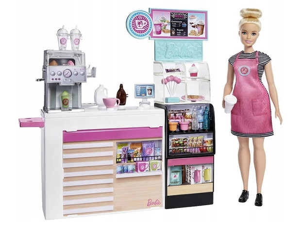 Lalka Barbie i kawiarnia, cena 139 zł