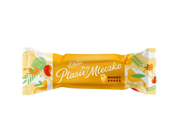 Lody mango w wedlowskiej białej czekoladzie