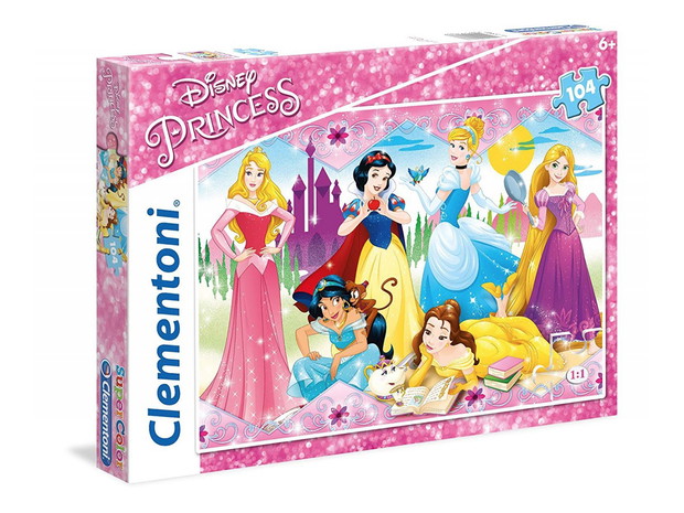 Puzzle Księżniczki Disneya Clementoni, cena 16 zł