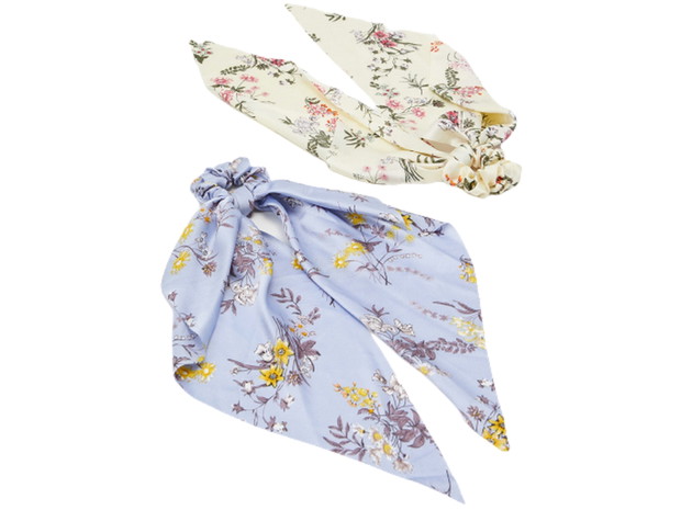 Scrunchie-apaszki do włosów Pieces, cena 69 zł
