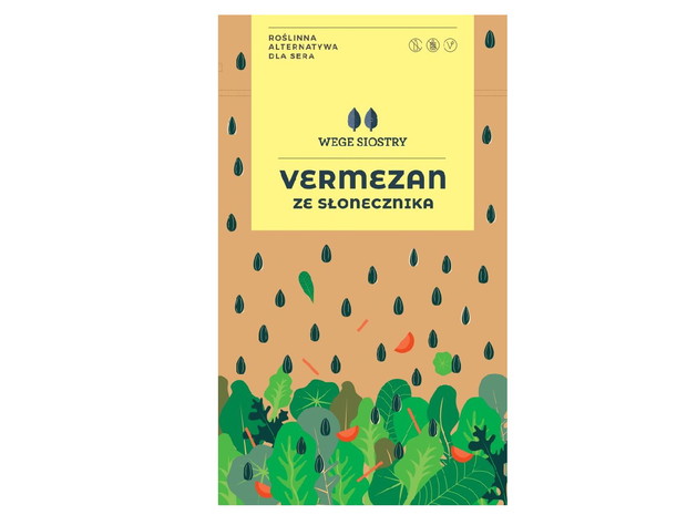 Vermezan ze słonecznika, Wege Siostry, do kupienia w Lidlu - cena 12.99 zł