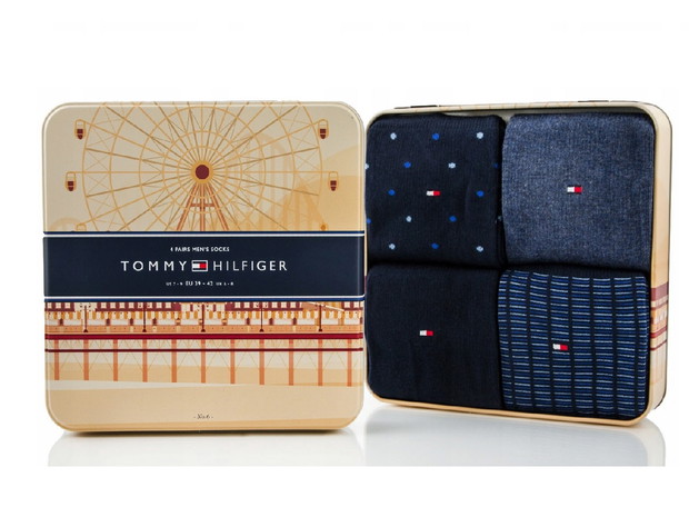Zestaw skarpetek Tommy Hilfiger - cena 75 zł za 4 pary