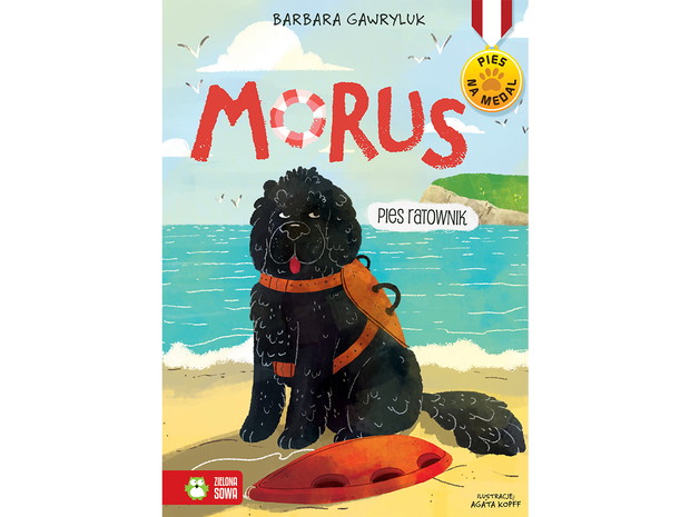 Barbara Gawryluk, Pies na medal. Morus - pies ratownik - cena ok. 10 zł