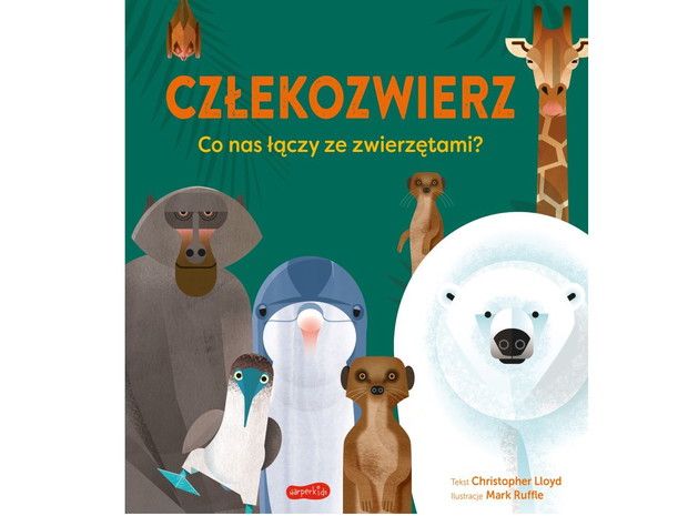 Christopher Lloyd, Człekozwierz. Co nas łączy ze zwierzętami? - cena ok. 28 zł