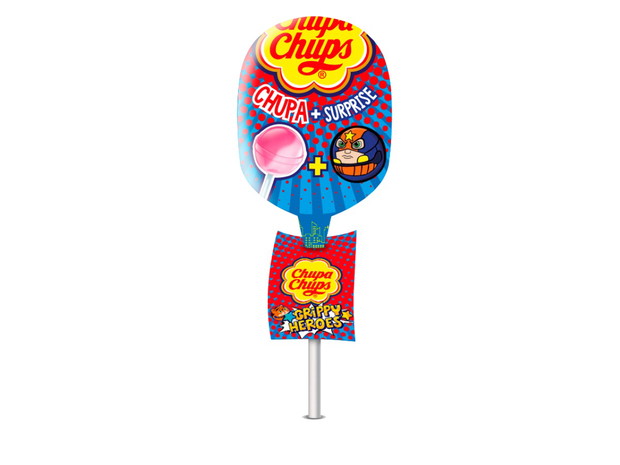 Chupa Chups Surprise Grippy Heroes
