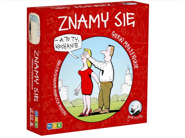 Gra planszowa Gierki małżeńskie, Znamy się - cena ok. 90 zł