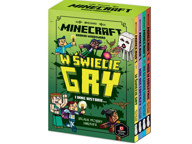 Minecraft. W świecie gry i inne historie - cena ok. 60 zł