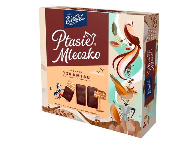 Ptasie Mleczko o smaku tiramisu