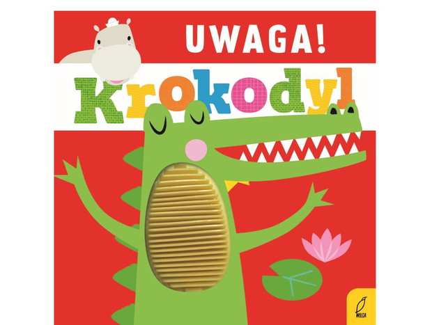 Książeczka sensoryczna Uwaga! Krokodyl - cena ok. 30 zł