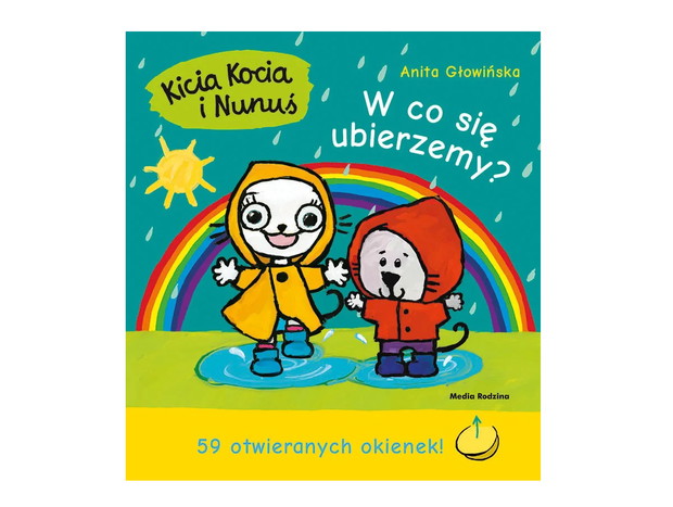 Książka z okienkami Kicia Kocia, Anita Głowińska - cena ok. 18 zł