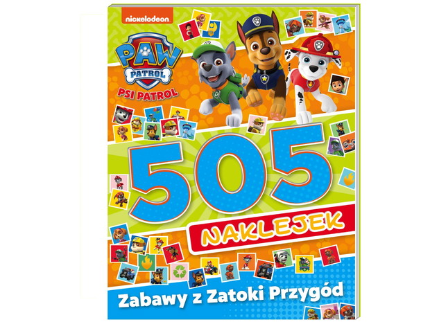 505 naklejek Psi Patrol, cena ok. 19.99 zł