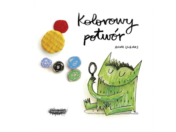 Anna Llenas, Kolorowy potwór (wersja kartonowa), cena ok. 20 zł