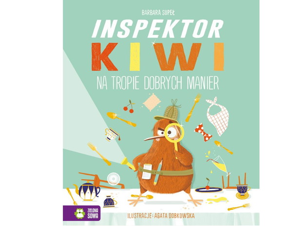 Barbara Supeł, Inspektor Kiwi na tropie dobrych manier - cena ok. 30 zł