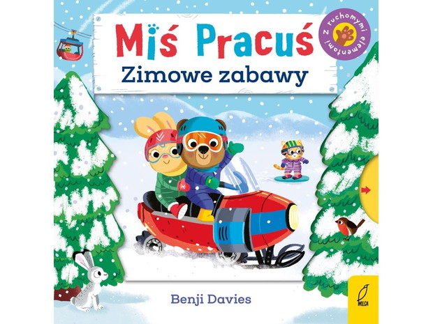 Benji Davies, Miś Pracuś. Zimowe zabawy, cena ok. 20 zł