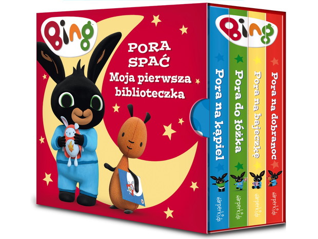 Bing. Pora spać. Moja pierwsza biblioteczka, cena ok. 30 zł