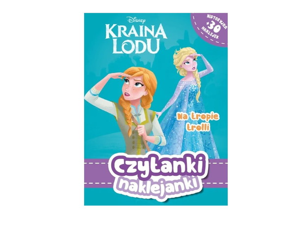Czytanki naklejanki, Kraina Lodu - cena ok. 7 zł
