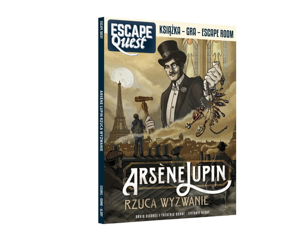 Escape Quest. Arsene Lupin rzuca wyzwanie - cena ok. 28 zł