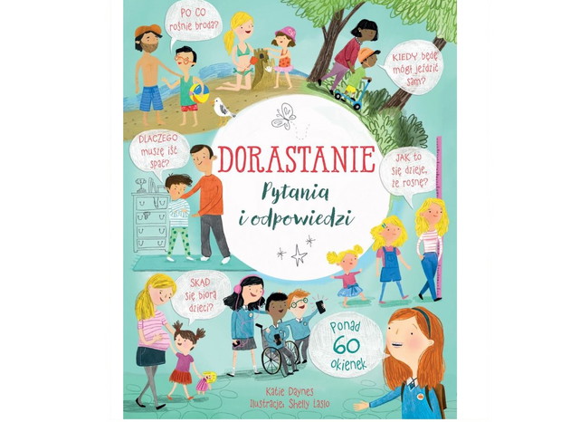 Katie Daynes, Dorastanie. Pytania i odpowiedzi, cena ok. 35 zł