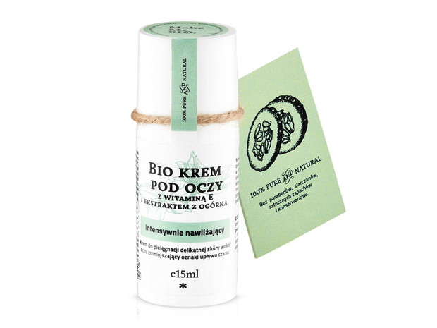 Krem pod oczy z ekstraktem z ogórka Make Me Bio, cena: 35 zł za 15 ml