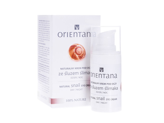 Krem pod oczy z ekstraktem ze śluzu ślimaka Orientana, cena: 54 zł za 15 ml
