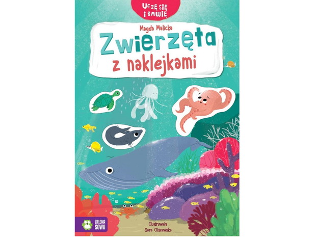 Magda Malicka, Zwierzęta z naklejkami - cena ok. 8 zł