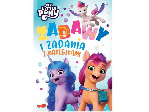 My Little Pony. Zabawy i zadania z naklejkami, cena ok. 7 zł