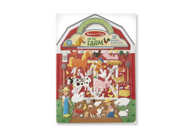 Naklejki wielorazowe Farma, Melissa&Doug - cena ok. 18 zł