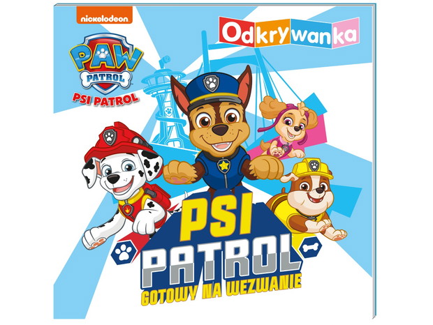 Psi Patrol. Odkrywanka. Psi Patrol gotowy na wezwanie, cena ok. 18 zł