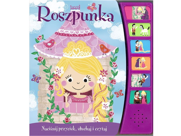 Roszpunka. Bajka dźwiękowa, cena ok. 30 zł