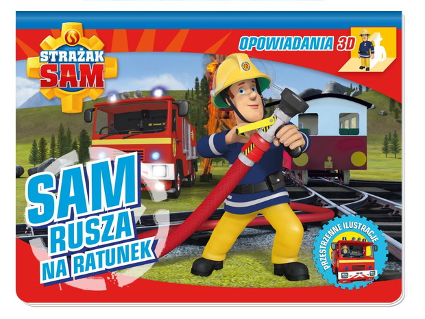 Strażak Sam rusza na ratunek. Opowiadania 3D, cena ok. 17 zł