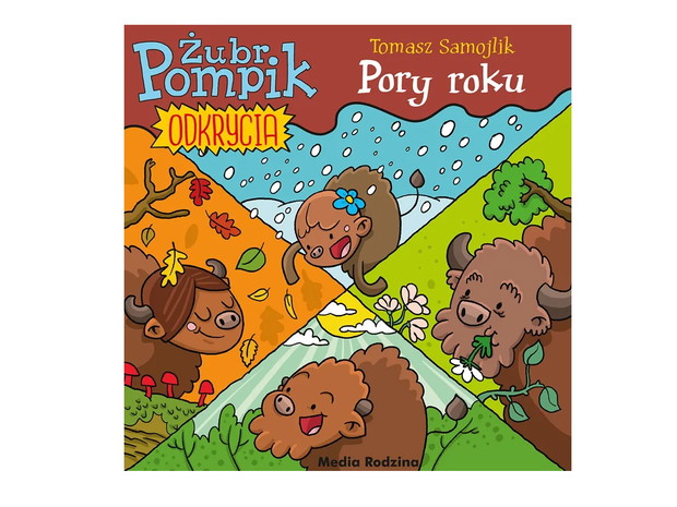 Tomasz Samojlik, Żubr Pompik. Odkrycia. Pory roku, cena ok. 10 zł