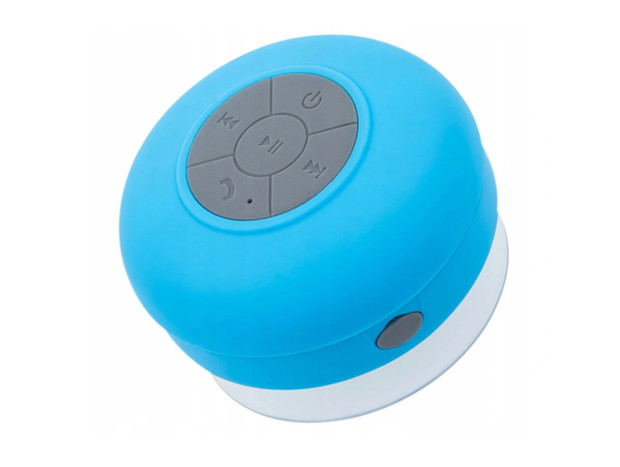 Wodoodporny głośnik Bluetooth na przyssawkę, Allegro - cena 45 zł