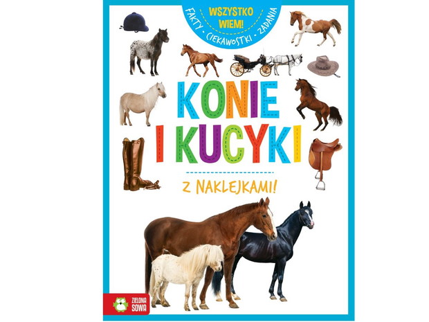 Wszystko wiem! Konie i kucyki - cena ok. 13 zł