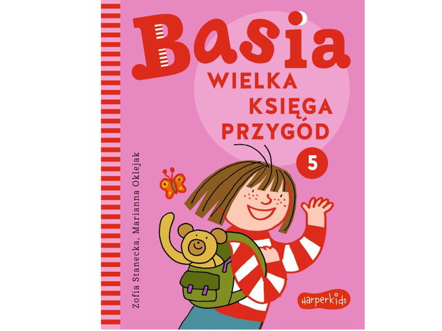 Zofia Stanecka, Basia. Wielka księga przygód 5 - cena ok. 40 zł (premiera 13.10.2021)