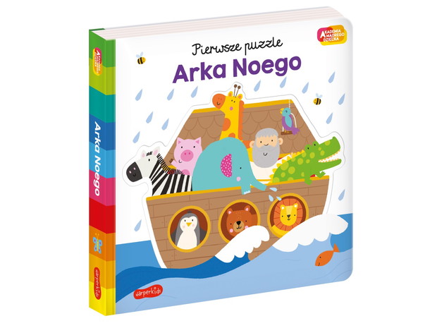 Arka Noego. Akademia mądrego dziecka. Pierwsze puzzle - cena ok. 30 zł