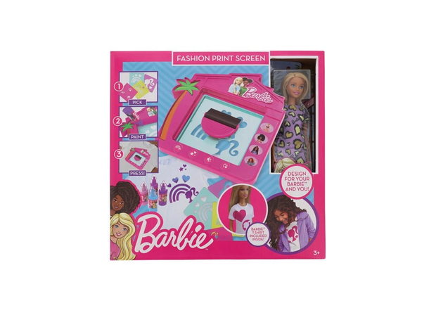 Barbie studio projektowania koszulek, cena ok. 80 zł