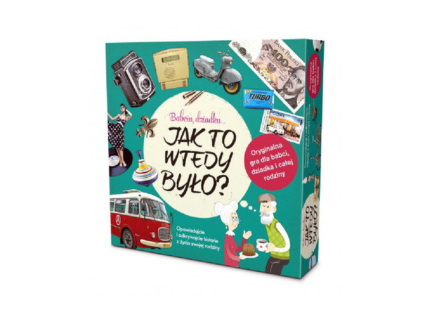 Gra planszowa „Babciu, dziadku, jak to wtedy było?”, Rebel, cena 84 zł