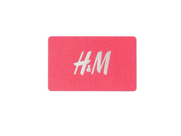 Karta prezentowa H&M, cena ok. 50 do 750 zł