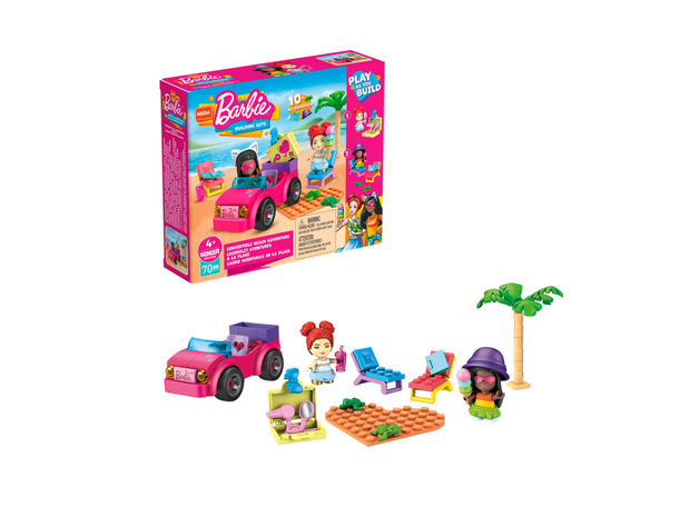 Mega Construx Barbie Plażowanie w Malibu, ok. 40 zł