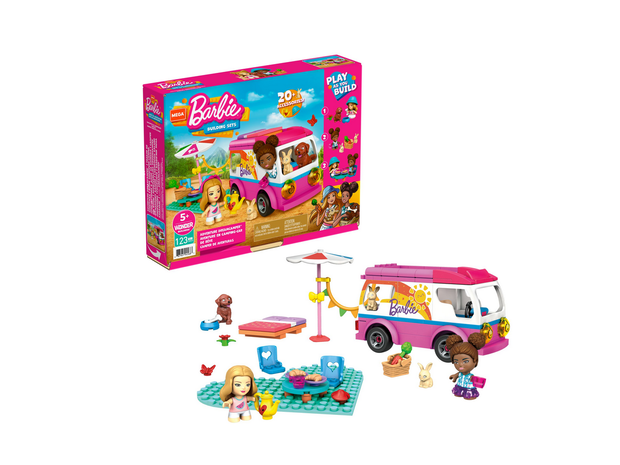 Mega Construx Barbie Wymarzony kamper, ok. 120 zł