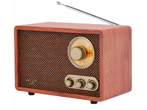 Radio klasyczne w stylu retro, Adler, cena 120 zł