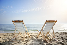 Leżak plażowy