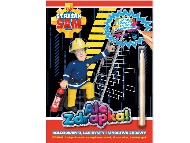 Ale zdrapka! Strażak Sam, cena ok. 15 zł