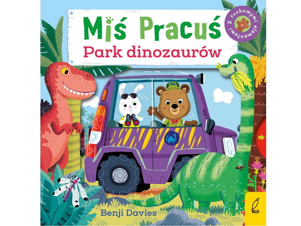 Benji Davies, Miś Pracuś. Park dinozaurów, cena ok. 30 zł
