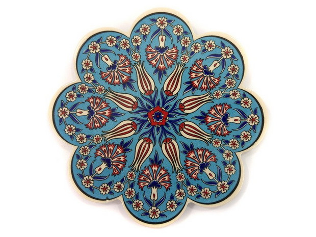 Ceramiczka podstawka pod gorące naczynia, EtnoBazar, cena 39,99 zł